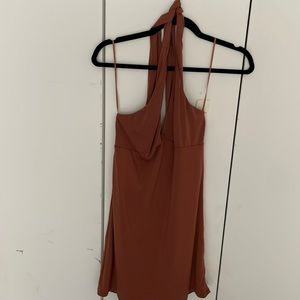 Abercrombie halter backless mini dress